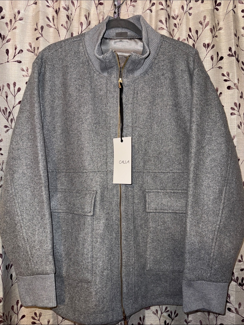 Women’s Calia Gray Patch Pocket Jacket